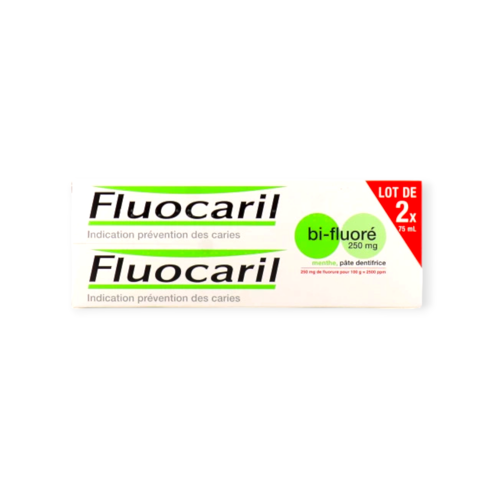 Fluocaril Dentifrice Bi-Fluoré Duo 2x125 ml