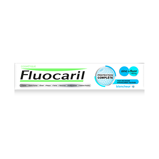 Fluocaril dentifrice complet blancheur 75 ml