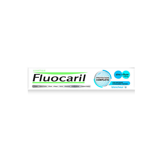 Fluocaril dentifrice complet blancheur 75 ml
