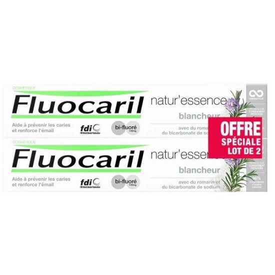 Fluocaril Natur Essence Blancheur 145 mg Duo