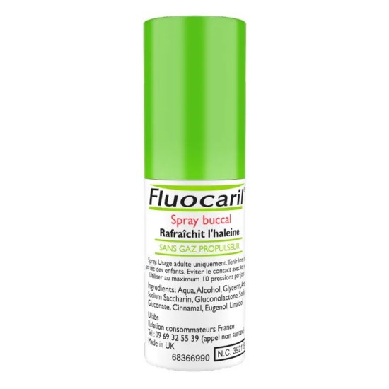 Fluocaril spray buccal rafraîchissant 15 ml