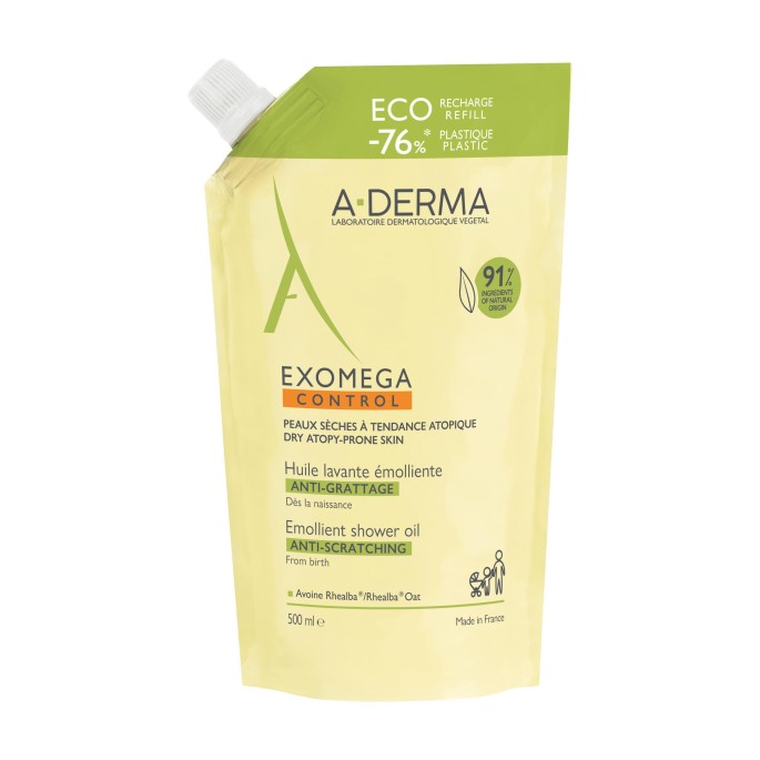 A-Derma Exomega Control Huile Nettoyante 500 ml