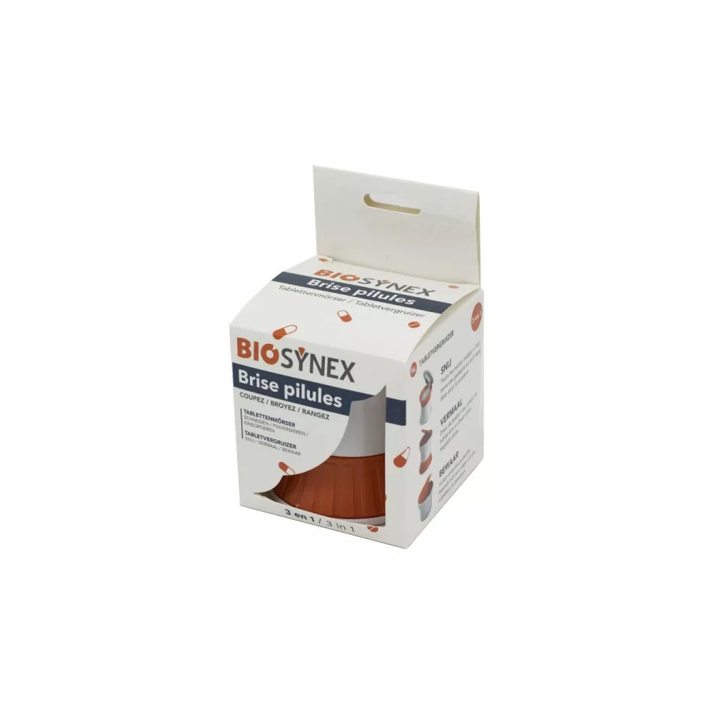 Biosynex Exacto brise pilules 3 en 1