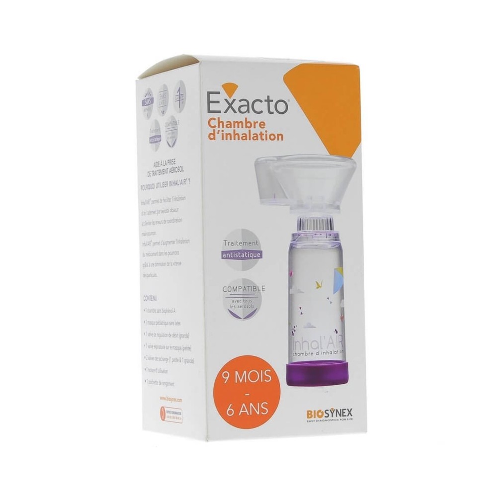 Biosynex Exacto Chbr Inh Masque Enfant