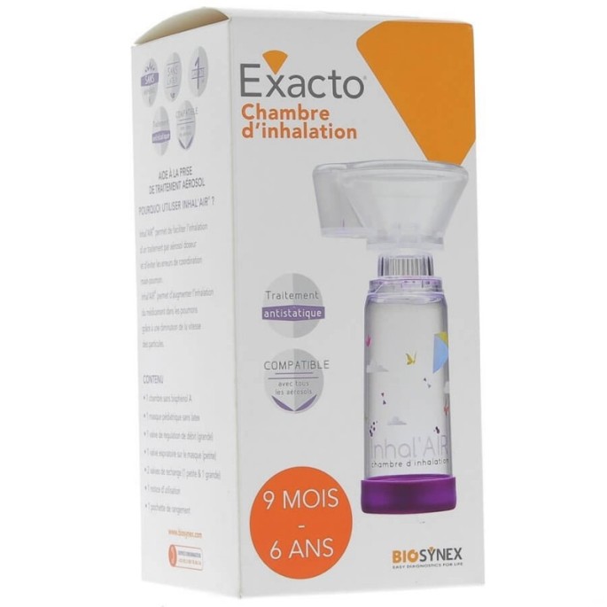 Biosynex Exacto Chbr Inh Masque Enfant