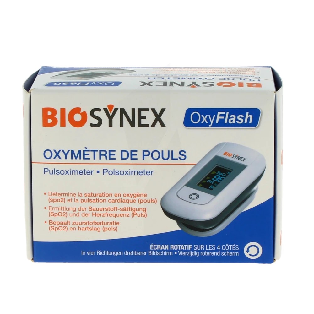 Biosynex oxymètre de pouls
