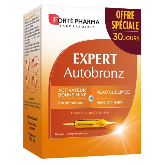 Forte Pharma Expert Autobronz Ampoules