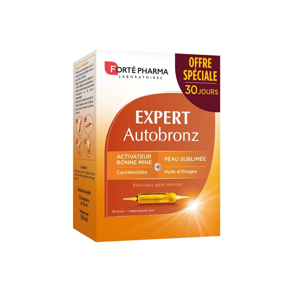 Forte Pharma Expert Autobronz Ampoules