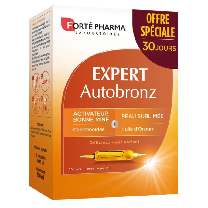 Forte Pharma Expert Autobronz Ampoules