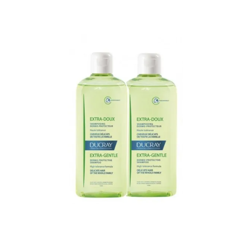 Ducray extra doux shampoing duo 400 ml