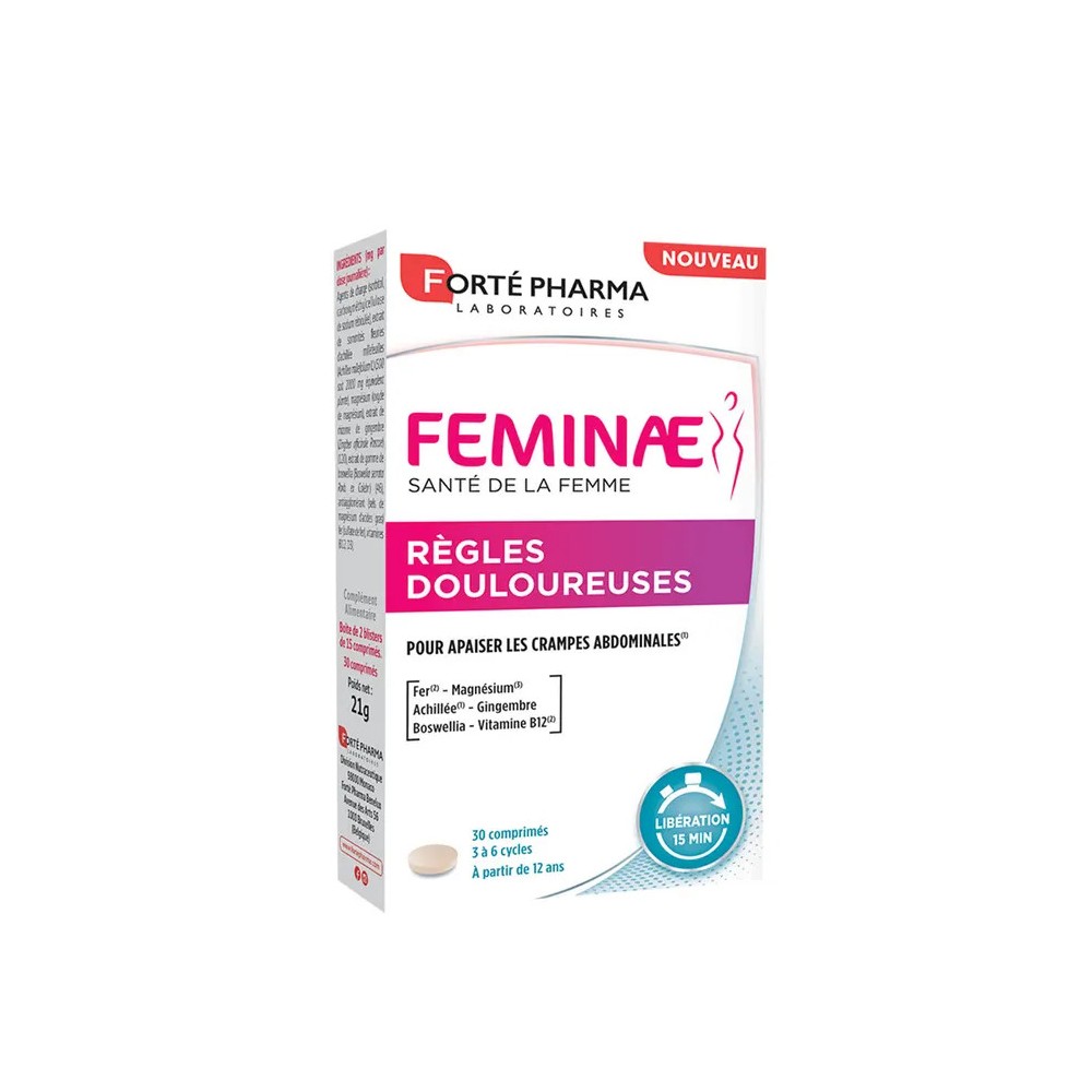 Forté Pharma Règles Douloureuses 30 comprimés