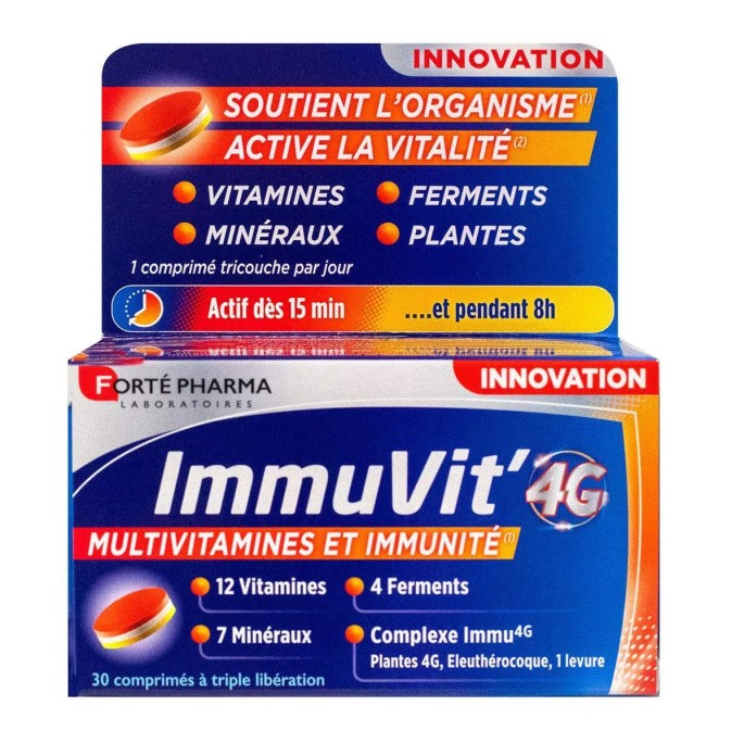 Forte Pharma Immuvit 30 comprimés