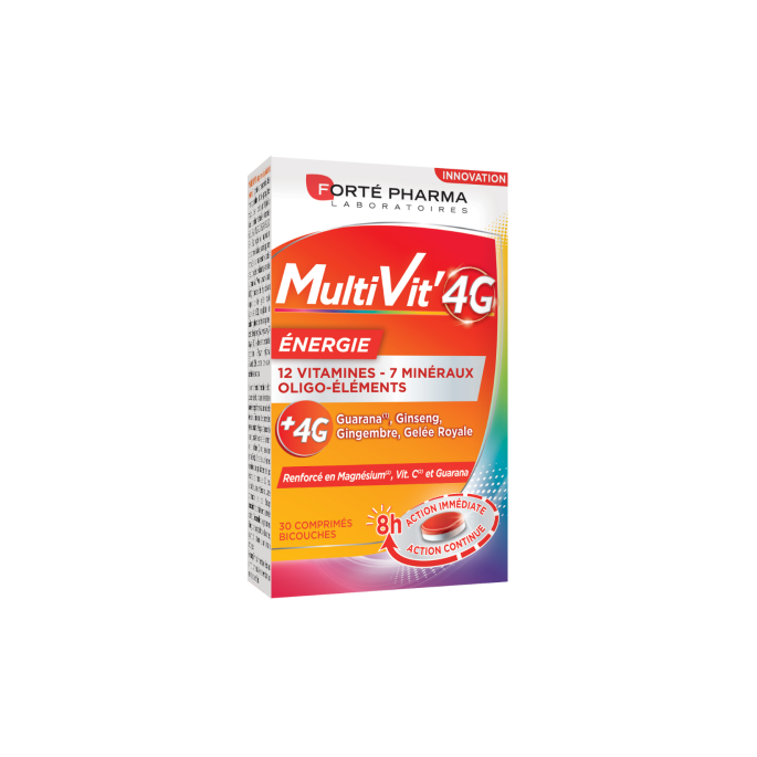 Forte Pharma Multivit 4G Senior 30 comprimés