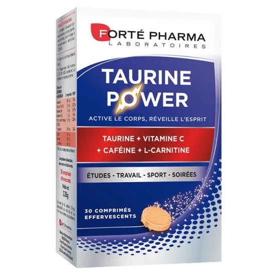 Forte Pharma Taurine Power 30 comprimés