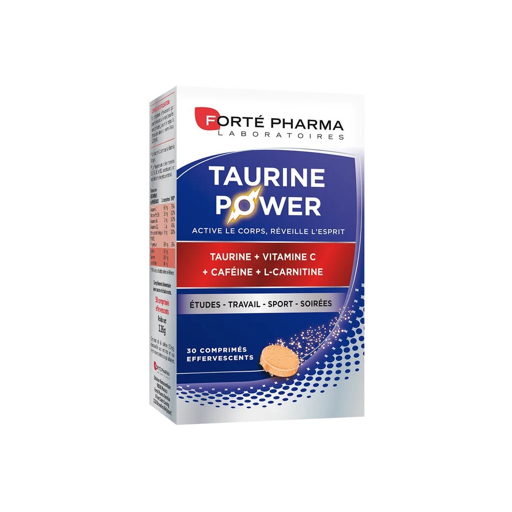 Forte Pharma Taurine Power 30 comprimés