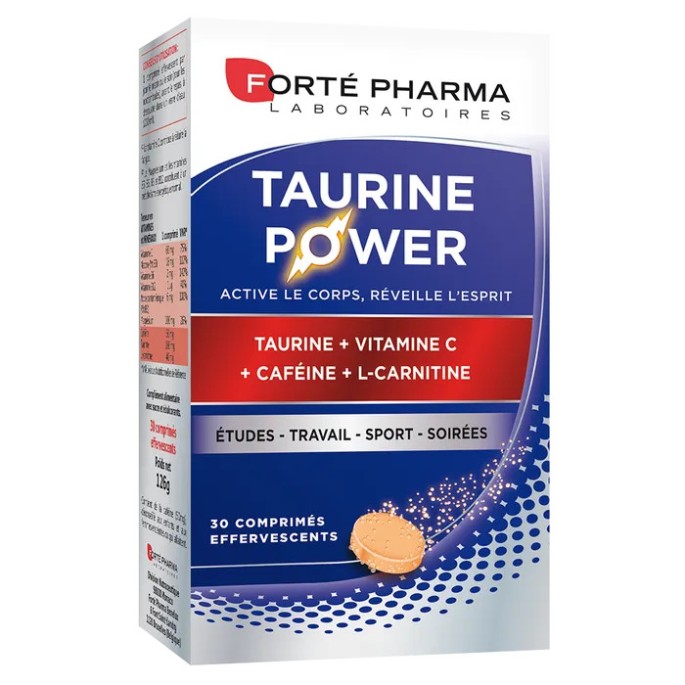 Forte Pharma Taurine Power 30 comprimés