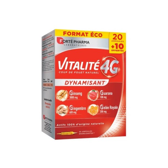 FO VITALITE 4G DYNAMISANT 20AMP + 10 OFFERTES