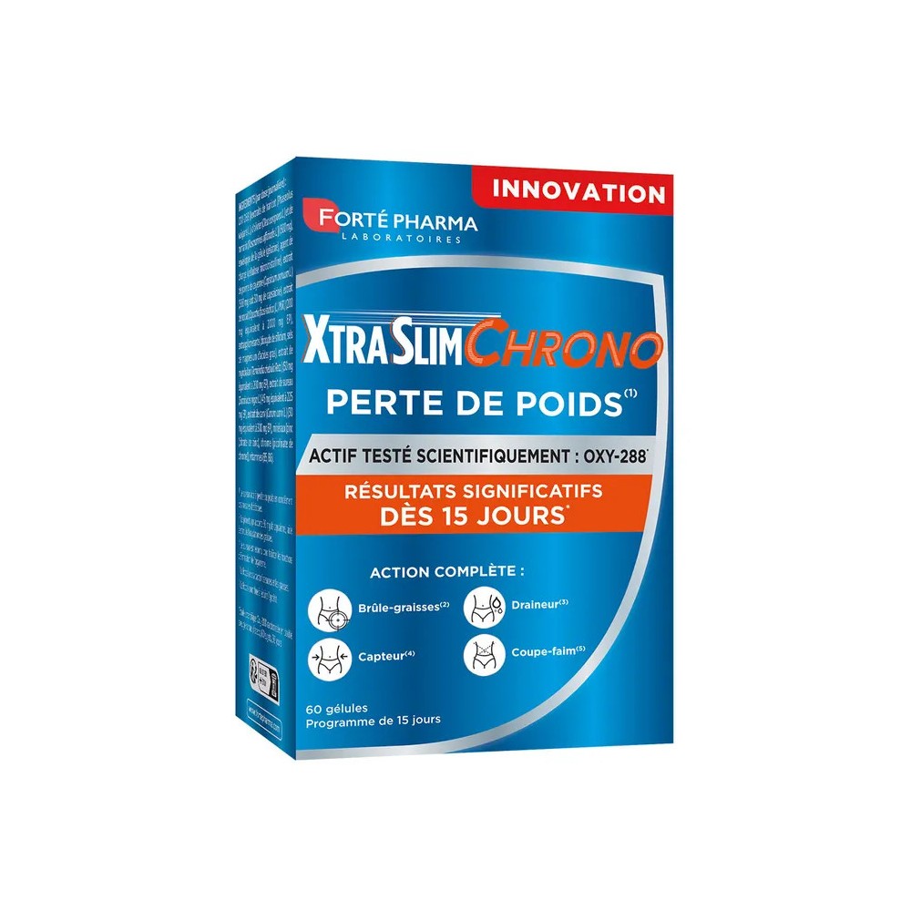 Forté Pharma Xtraslim Chrono Gel 60 unités