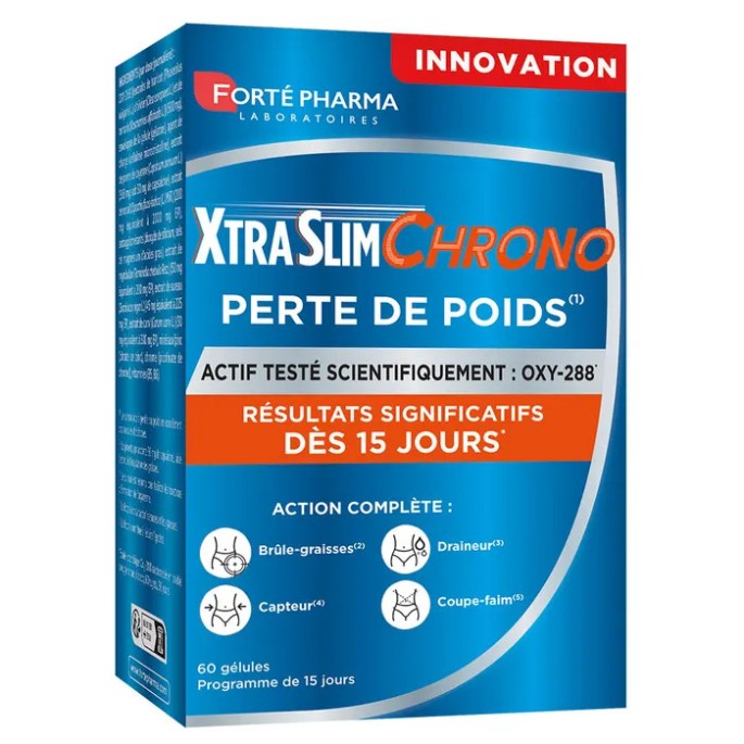 Forté Pharma Xtraslim Chrono Gel 60 unités