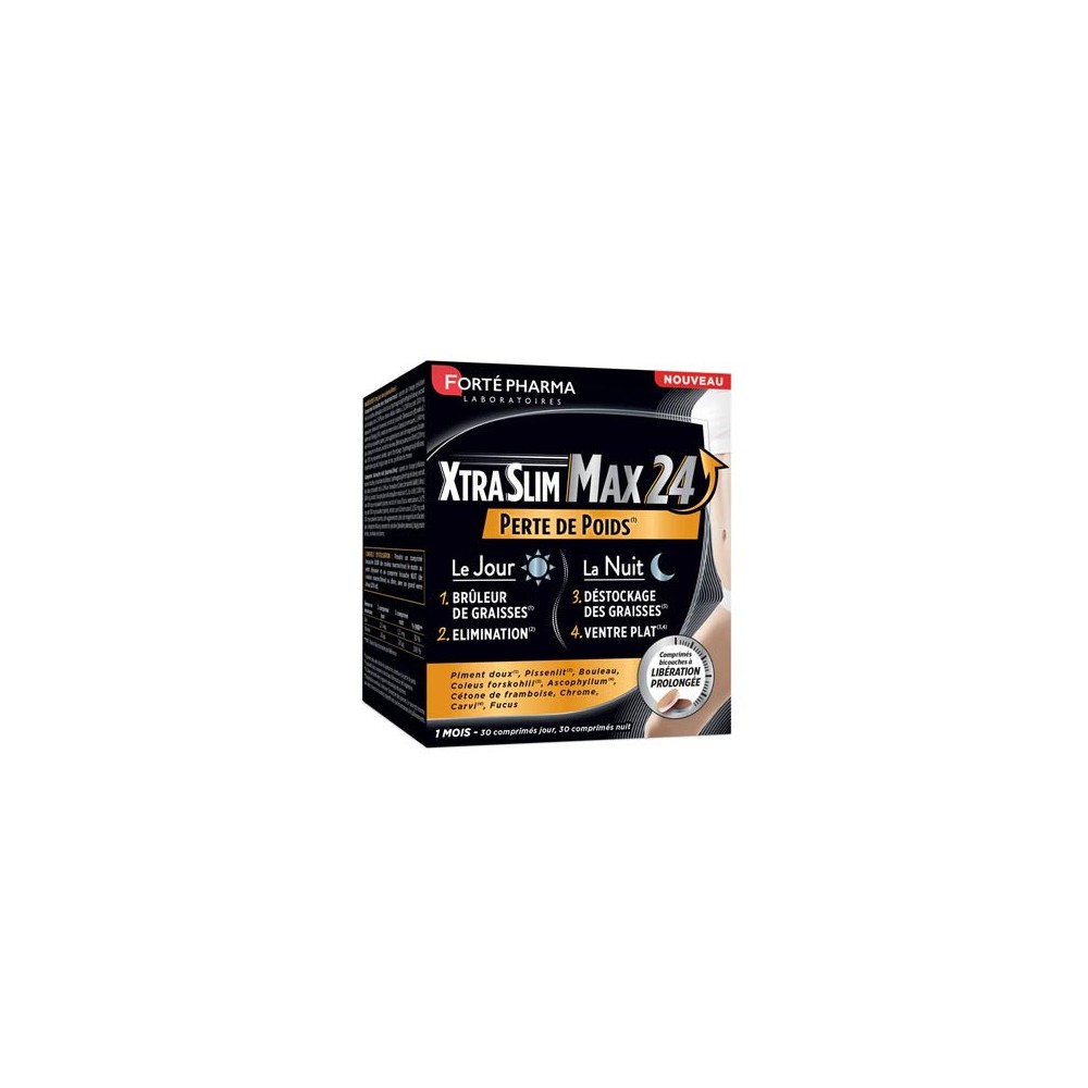 Forté Pharma Xtraslim Max 24h 60 gélules