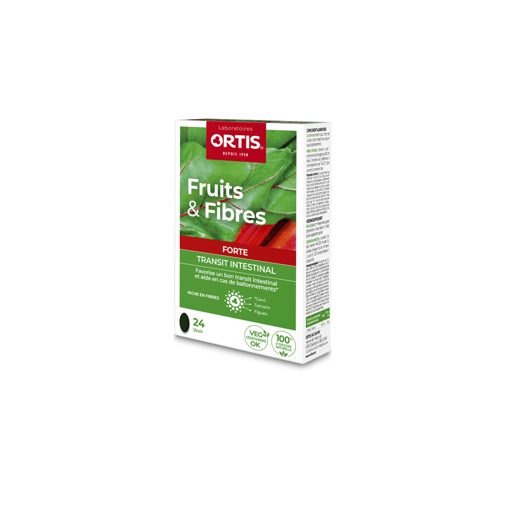 Ortitis Fruits/Fibres Forte 24 comprimés