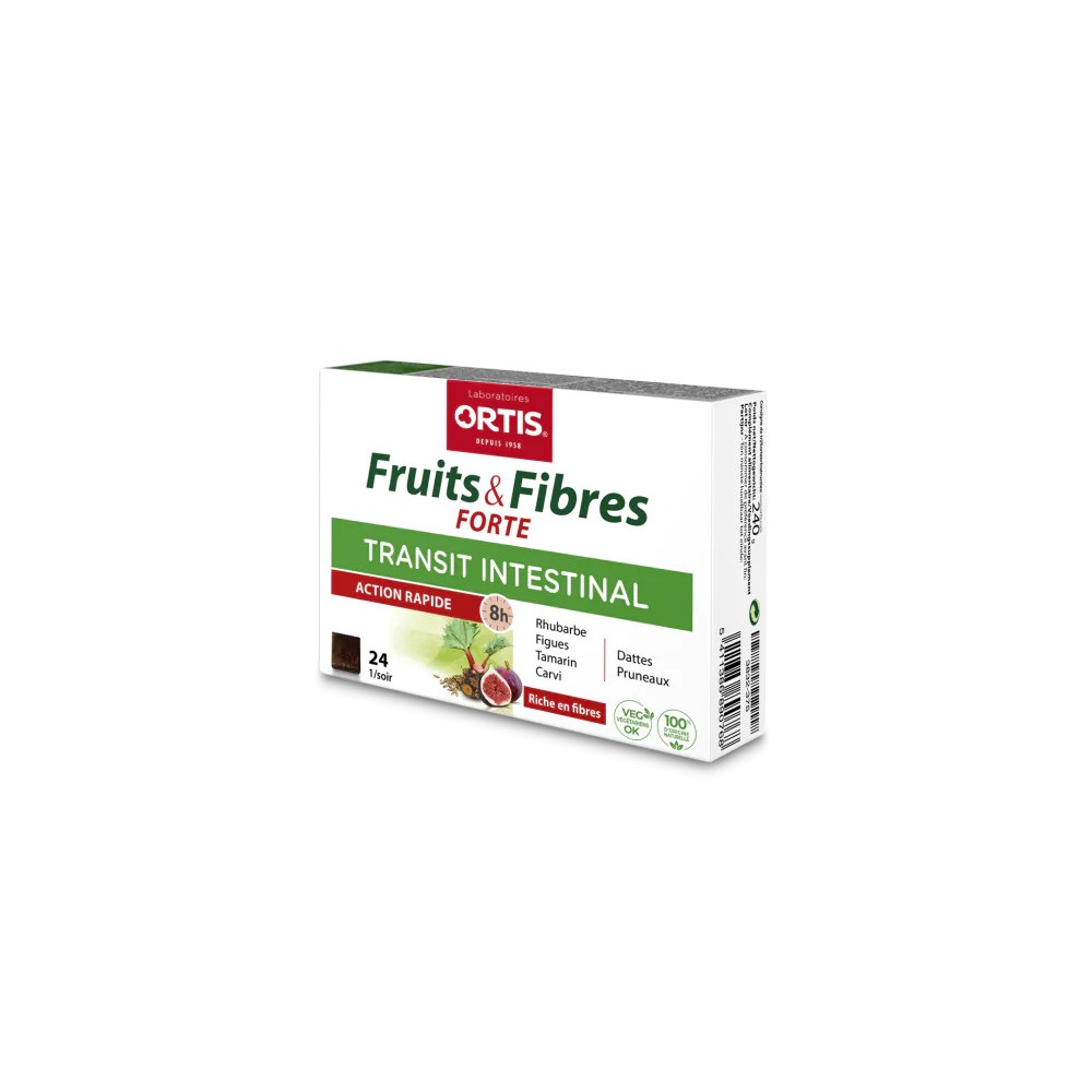 Ortiss Fruits/Fibres Forte 24 unités