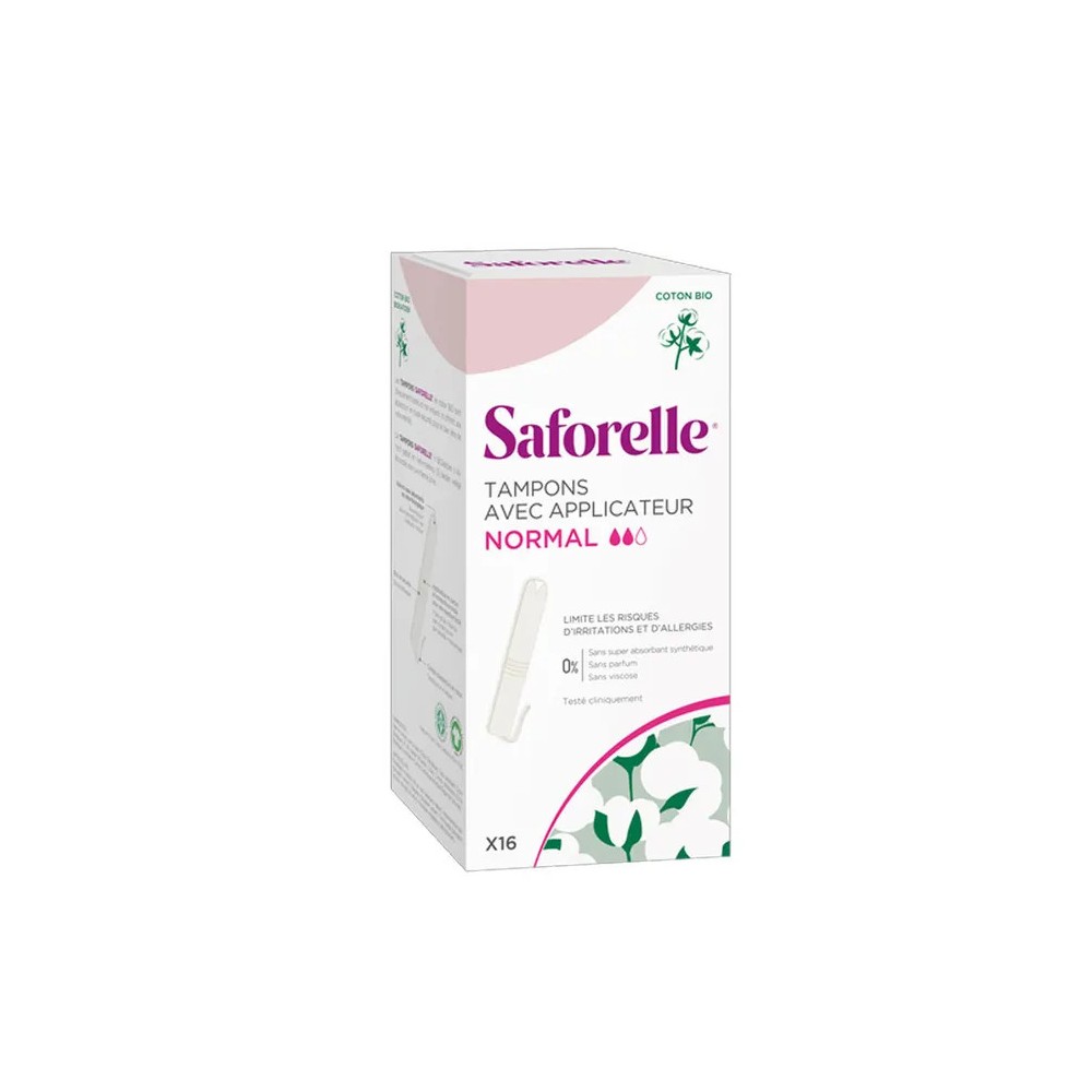 Saforelle Coton Protect Bio Tampons
