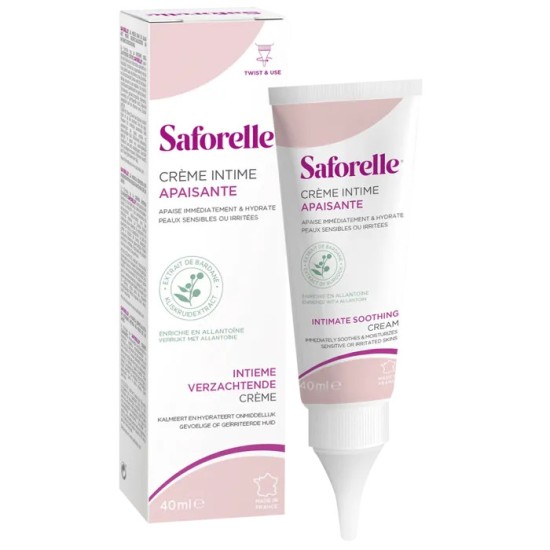 Saforelle Crème Apaisante et Post Épilatoire 40 ml