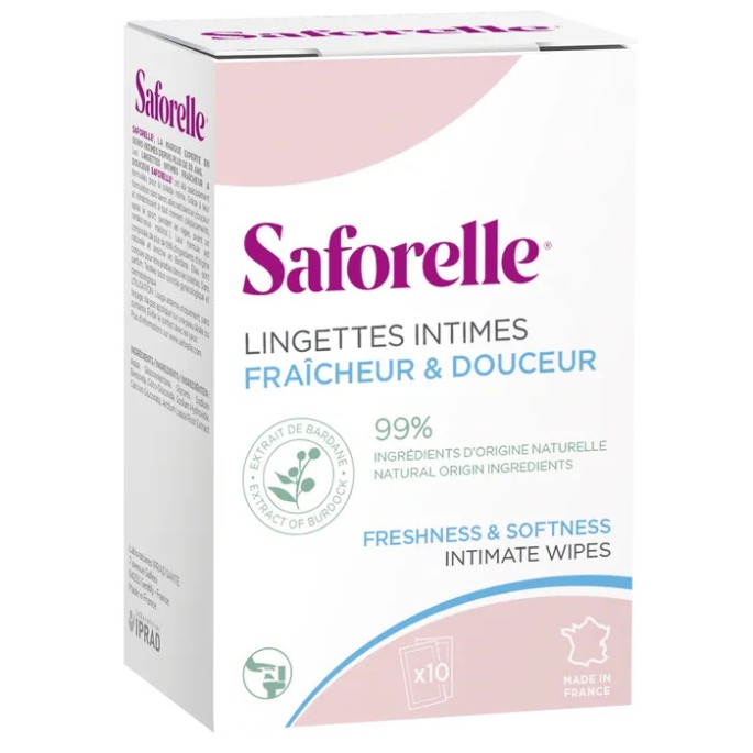 Saforelle Lingettes Individuelles
