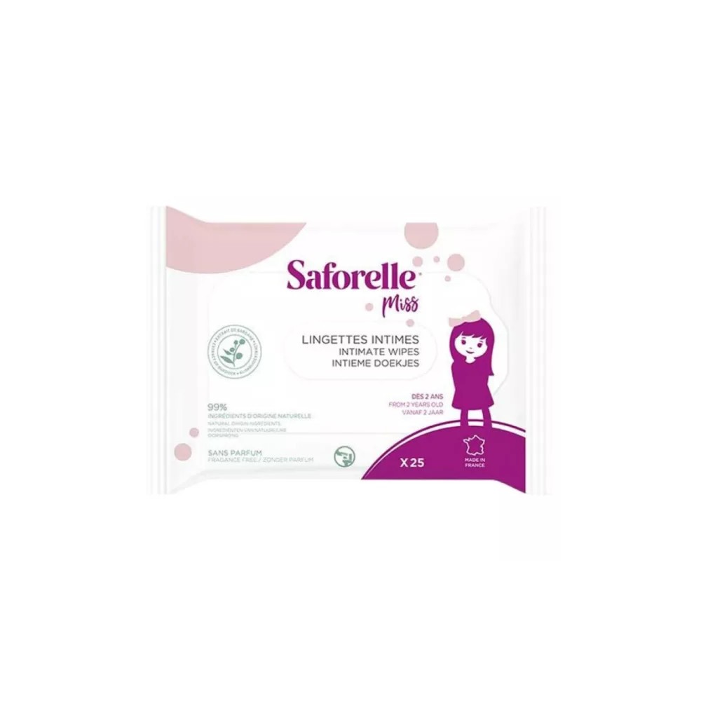 Saforelle lingettes 25 unités