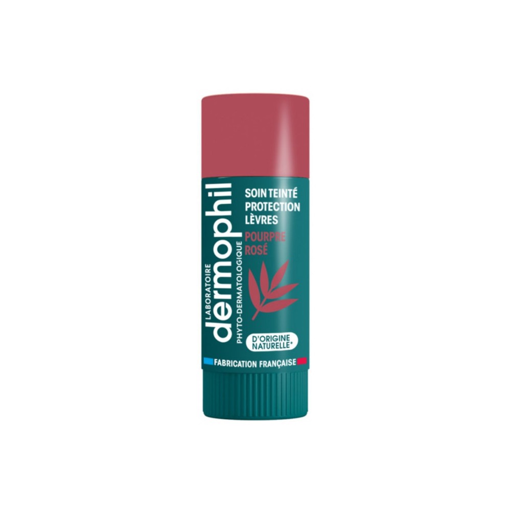 Dermophil Stick Lèvres Teinté Rose Pourpre 4 g