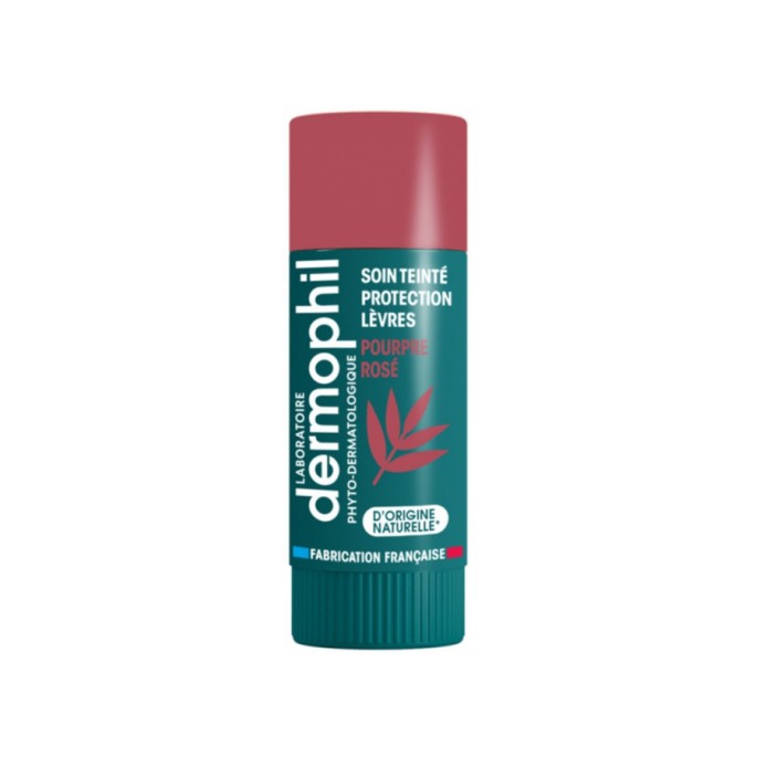 Dermophil Stick Lèvres Teinté Rose Pourpre 4 g