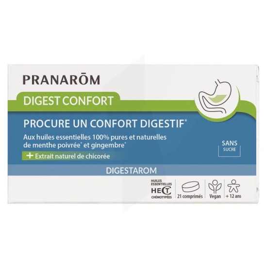 Pranarom Digest Confort 21 comprimés