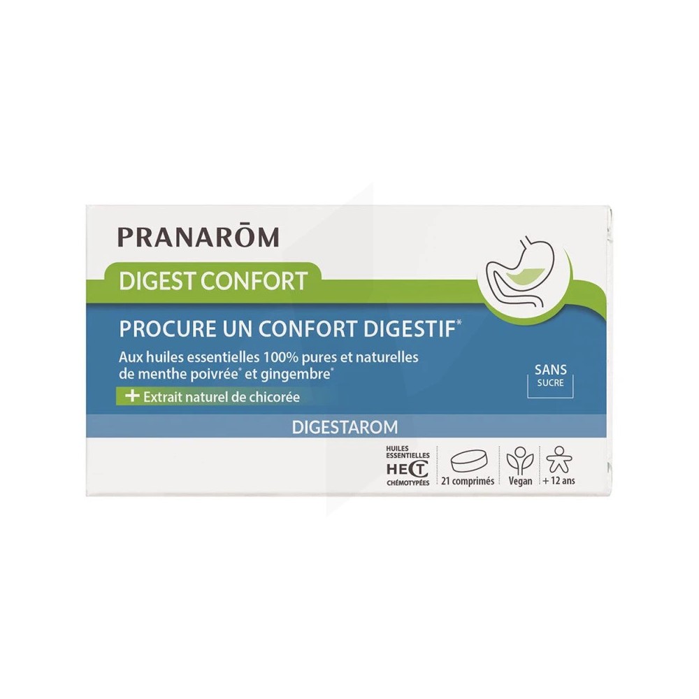 Pranarom Digest Confort 21 comprimés