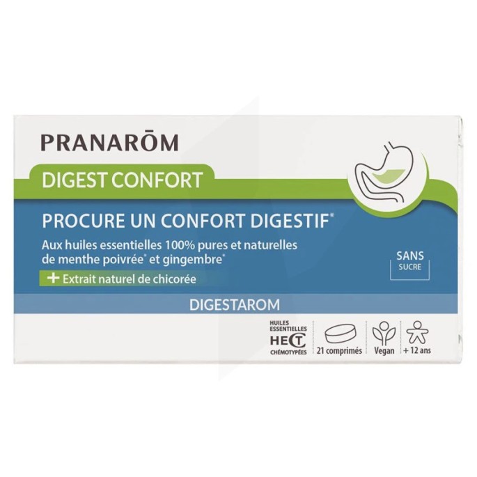 Pranarom Digest Confort 21 comprimés