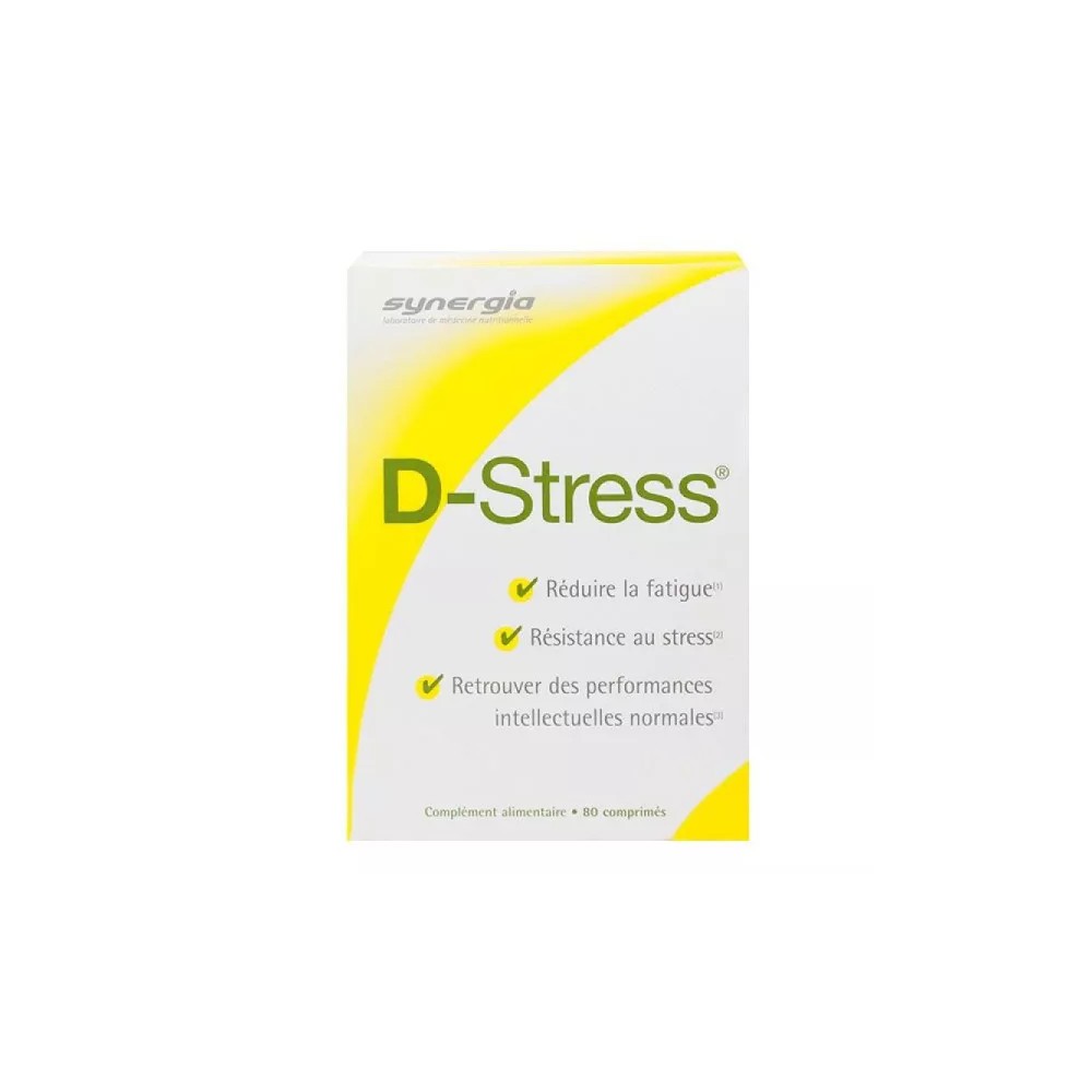 Synergia Dstress 80 comprimés anti-stress