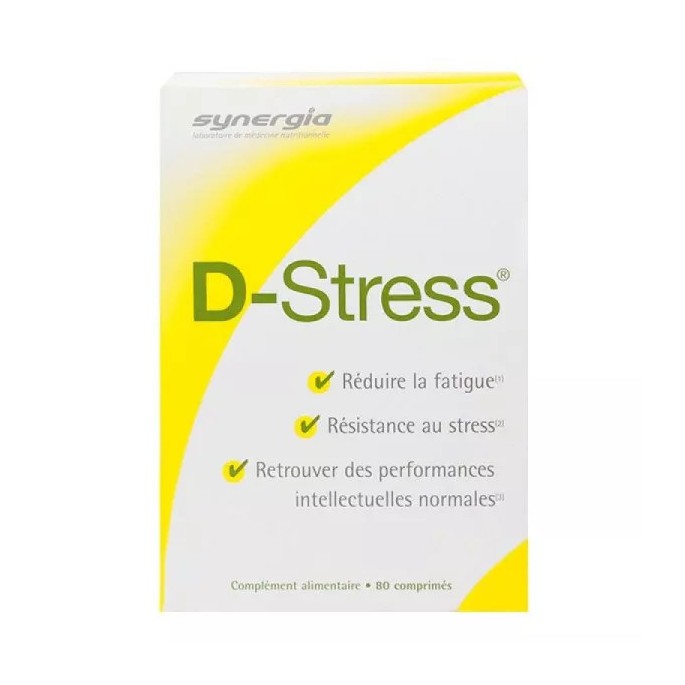 Synergia Dstress 80 comprimés anti-stress