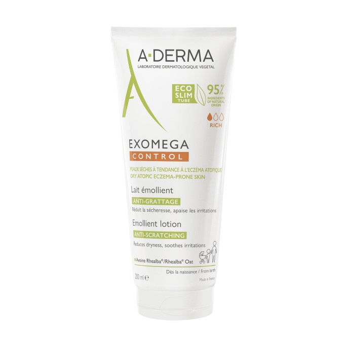 A-Derma Exomega Control Lait Émollient 200 ml