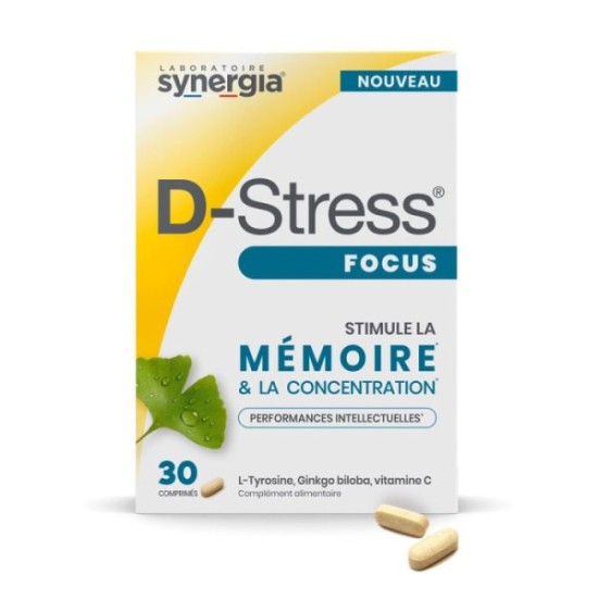 Synergia DStress Focus 30 comprimés
