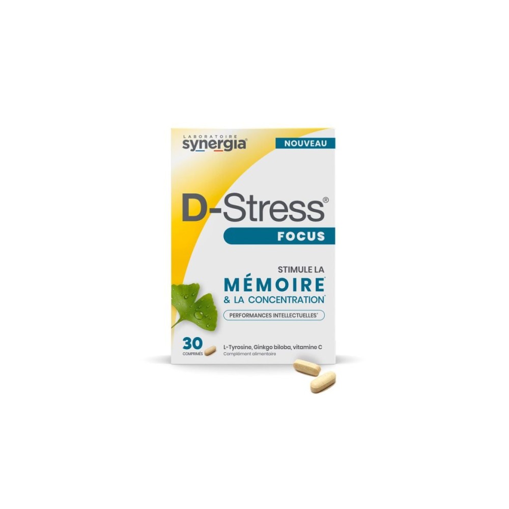 Synergia DStress Focus 30 comprimés