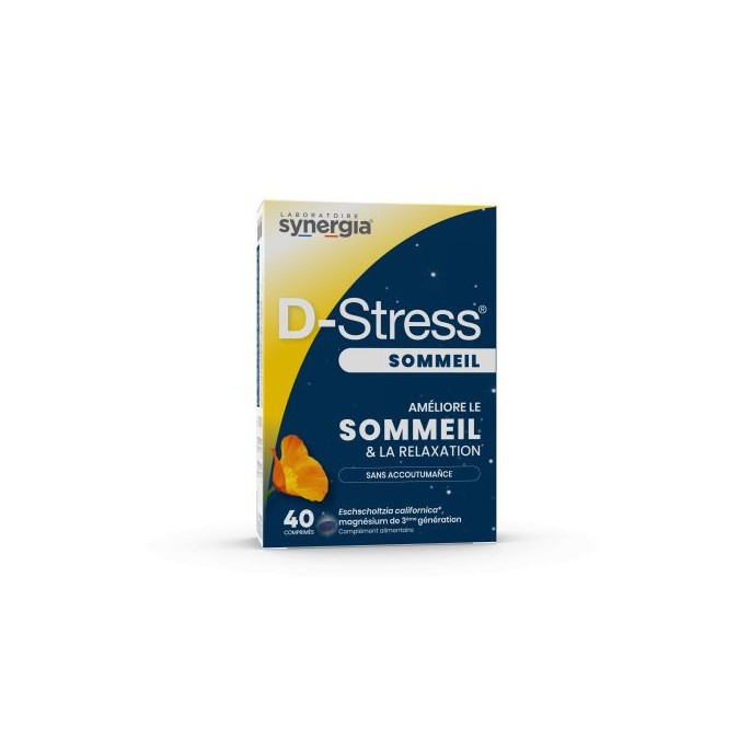 Synergia D-stress Sommeil 40 Comprimés