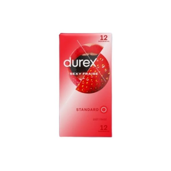 DUREX SEXY FRAISE X10