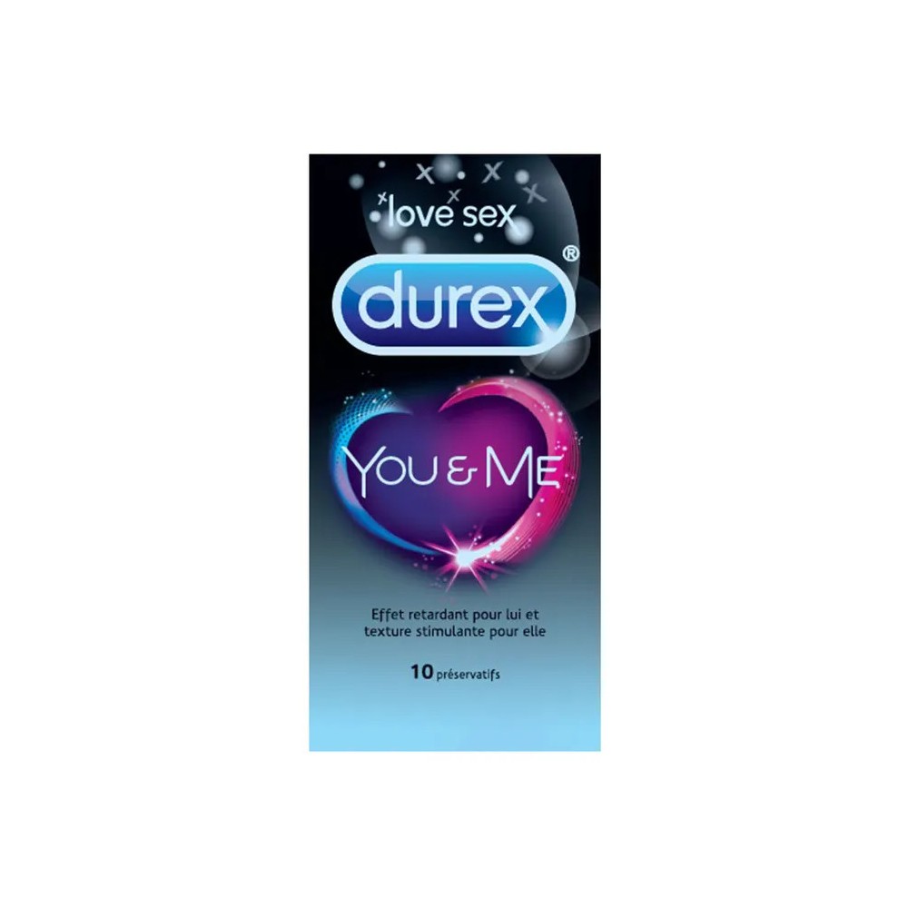 Durex Préservatifs You And Me 10 Unités