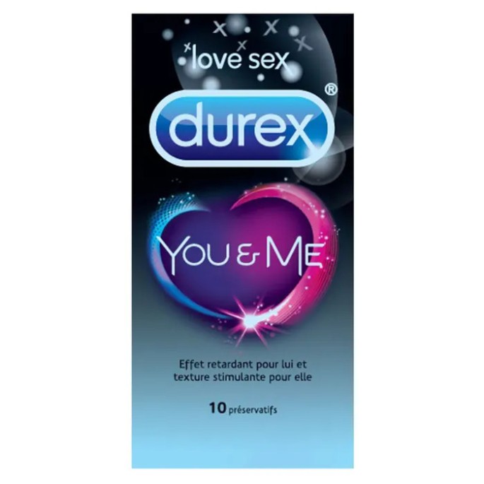 Durex Préservatifs You And Me 10 Unités