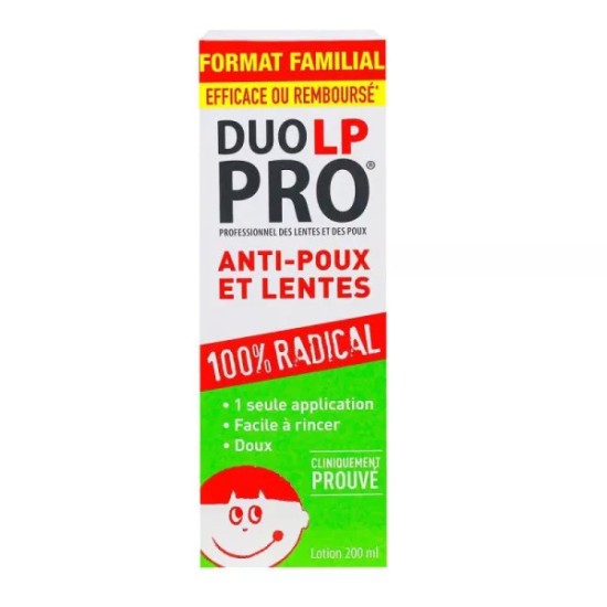 Duo LP Pro Lotion Poux Flacon de 200 ml