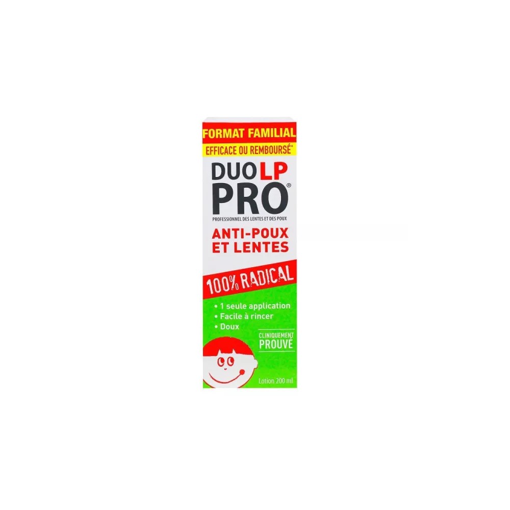 Duo LP Pro Lotion Poux Flacon de 200 ml