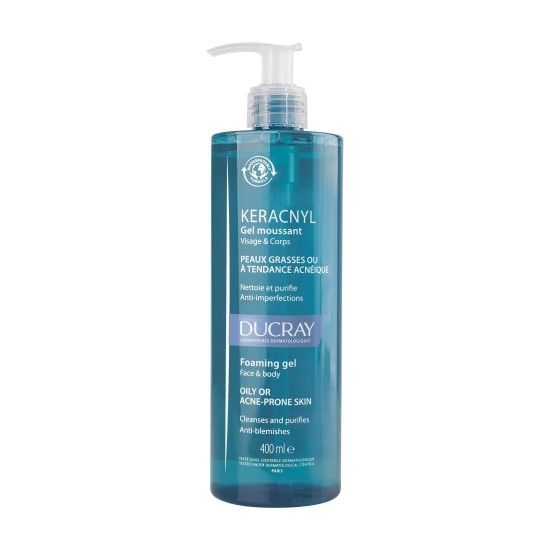 Ducray Keracnyl Gel Moussant 400 ml