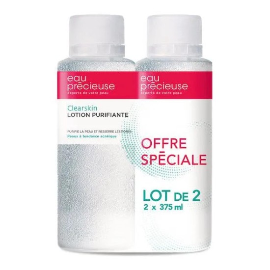 Omega Pharma Eau Précieuse Lotion Purifiante 2x375 ml