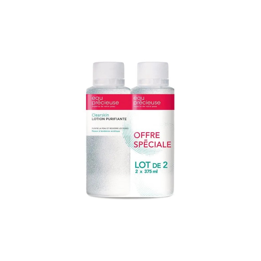 Omega Pharma Eau Précieuse Lotion Purifiante 2x375 ml