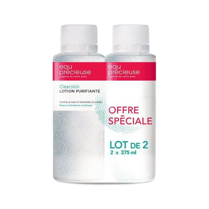 Omega Pharma Eau Précieuse Lotion Purifiante 2x375 ml